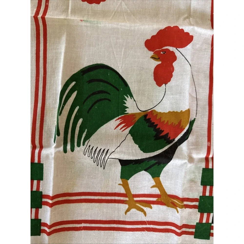 Tea Towel - Chickens/ Rooster ~17 x 22